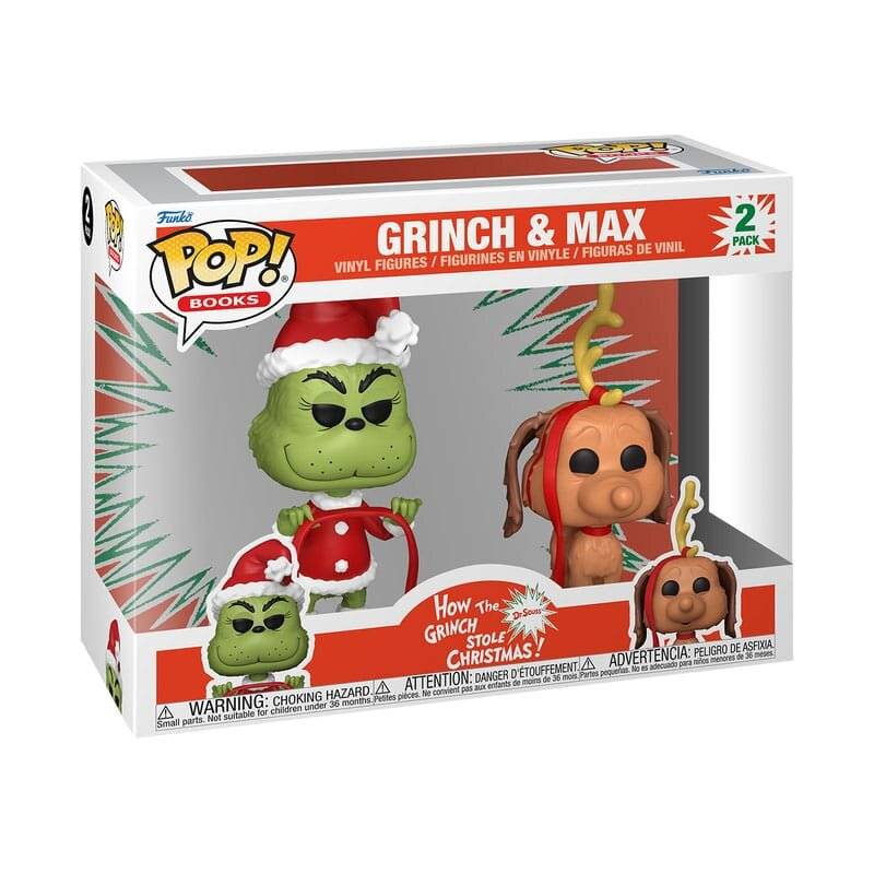 POP Pack 2 Figuren Der Grinch - Grinch & Max