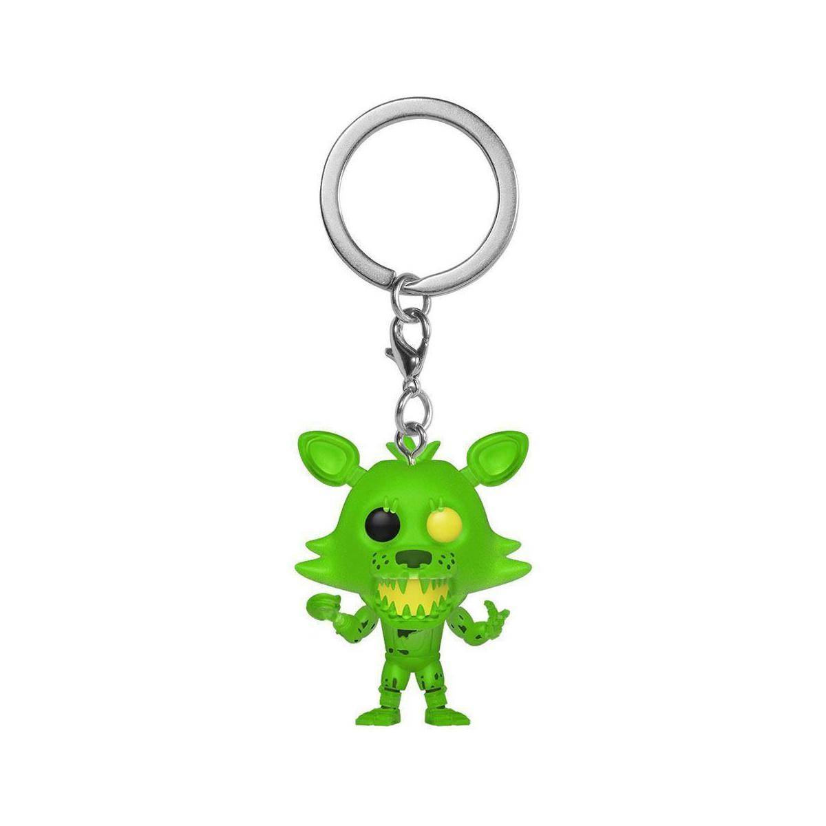 FK59694 - Five Nights at Freddys Pocket POP! Vinyl Schlüsselanhänger 4 cm Radioactive Foxy