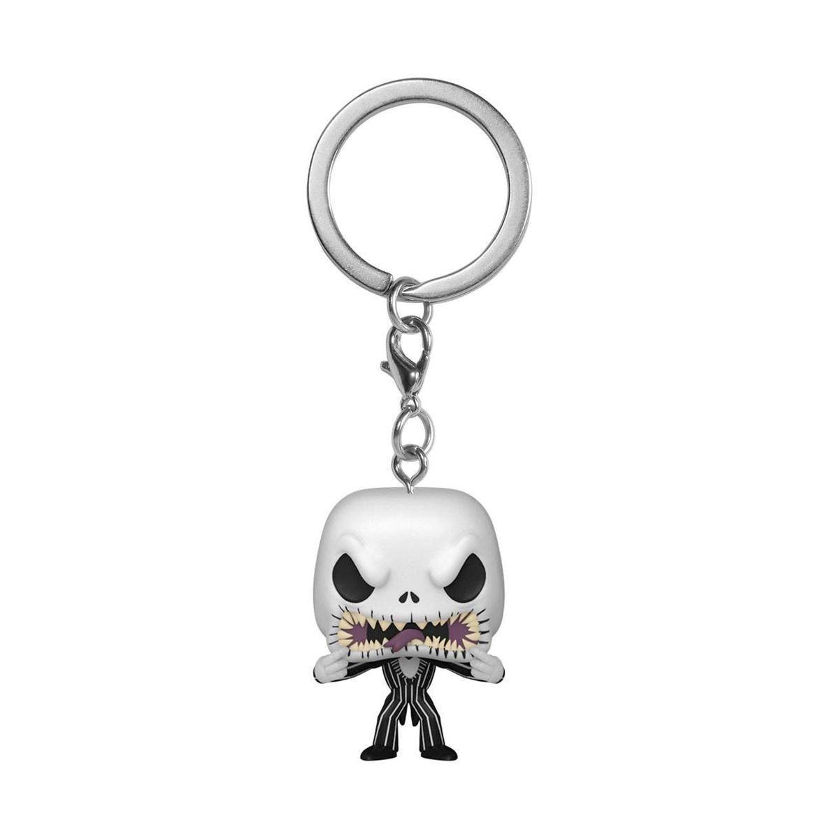 FK56922 - Nightmare Before Christmas Pocket POP! Vinyl Schlüsselanhänger 4 cm Jack (Scary