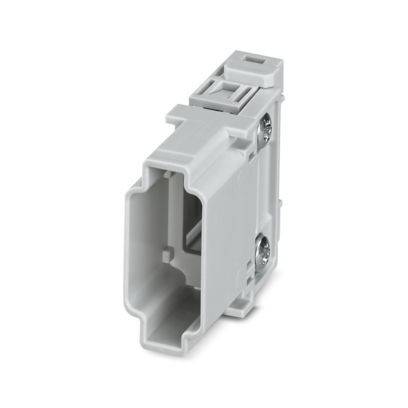 Eine Nahaufnahme eines runden Elektrosteckers mit zwölf nummerierten Goldkontakten, die in einem kreisförmigen Muster angeordnet sind.