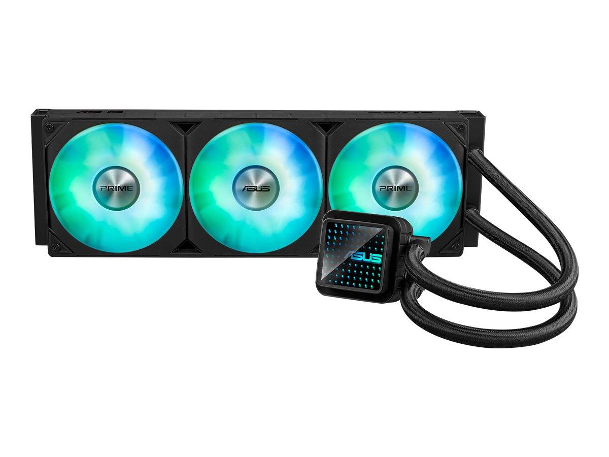 ASUS Prime LC 360 ARGB - Prozessor-Flüssigkeitskühlsystem - Kühlergröße: 360 mm - (für: LGA1700, LGA1200, LGA115x Socket, AM4, AM5, LGA1851)