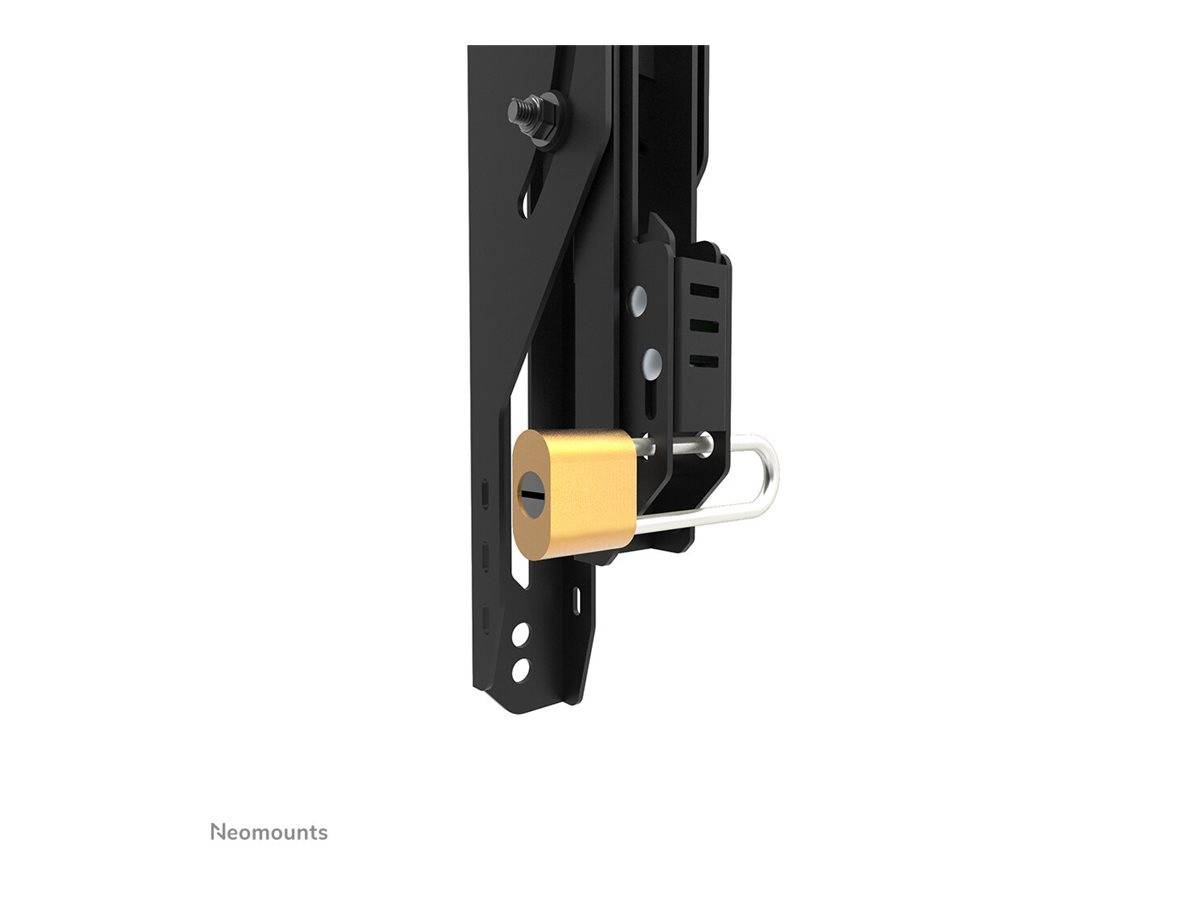 Neomounts LEVEL-750 - Befestigungskit - für TV - schwerlast - verriegelbar - Stahl - Schwarz - Bildschirmgröße: 109-191 cm (43"-75")