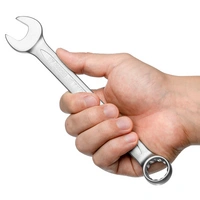 Jetech Ringmaulschlüssel 17mm – Hochfester Schraubenschlüssel aus Cr-V Stahl mit sandgestrahlter Oberfläche Jetech Ringmaulschlüssel 17mm – Hochfester Schraubenschlüssel aus Cr-V Stahl mit sandgestrahlter Oberfläche