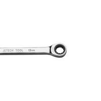 Jetech Kombi-Ratschenschlüssel 13mm – Metrischer Ratschenringmaulschlüssel aus CR-V Stahl in Industriequalität mit polierter Chromoberfläche Jetech Kombi-Ratschenschlüssel 13mm – Metrischer Ratschenringmaulschlüssel aus CR-V Stahl in Industriequalität mit polierter Chromoberfläche