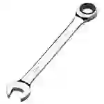 Jetech Kombi-Ratschenschlüssel 17mm,Metrischer Ratschenringmaulschlüssel aus CR-V Stahl in Industriequalität mit polierter Chromoberfläche Jetech Kombi-Ratschenschlüssel 17mm,Metrischer Ratschenringmaulschlüssel aus CR-V Stahl in Industriequalität mit polierter Chromoberfläche