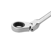 Jetech 18mm flexibler Kopf Schraubenschlüssel,Industriequalität Flex Ratschenschlüssel aus geschmiedetem,wärmebehandeltem Cr-V Legierungsstahl Jetech 18mm flexibler Kopf Schraubenschlüssel,Industriequalität Flex Ratschenschlüssel aus geschmiedetem,wärmebehandeltem Cr-V Legierungsstahl