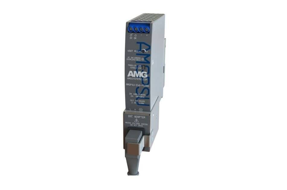 AMG Systems AMGPSU-I48-P120A-IEC, Hutschienennetzteil, industriell, IEC Buchse, 52VDC, 120W (2,3A)