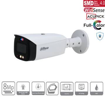 Dahua - IPC-HFW3849T1P-ZAS-PV-S5 - IP - Bullet, - 8MP/Full-Color/WizSense/TIOC - 2,7-13,5 mm motor. Objektiv - H.265//H