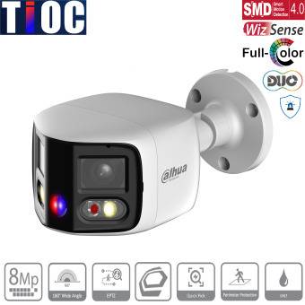 Dahua - IPC-PFW3849SP-A180-E2-AS-PV-0280B - IP - Bullet, - 8MP/2x 4MP/Starlight/WizSense/TIOC - 2x 2,8 mm fix Objektiv