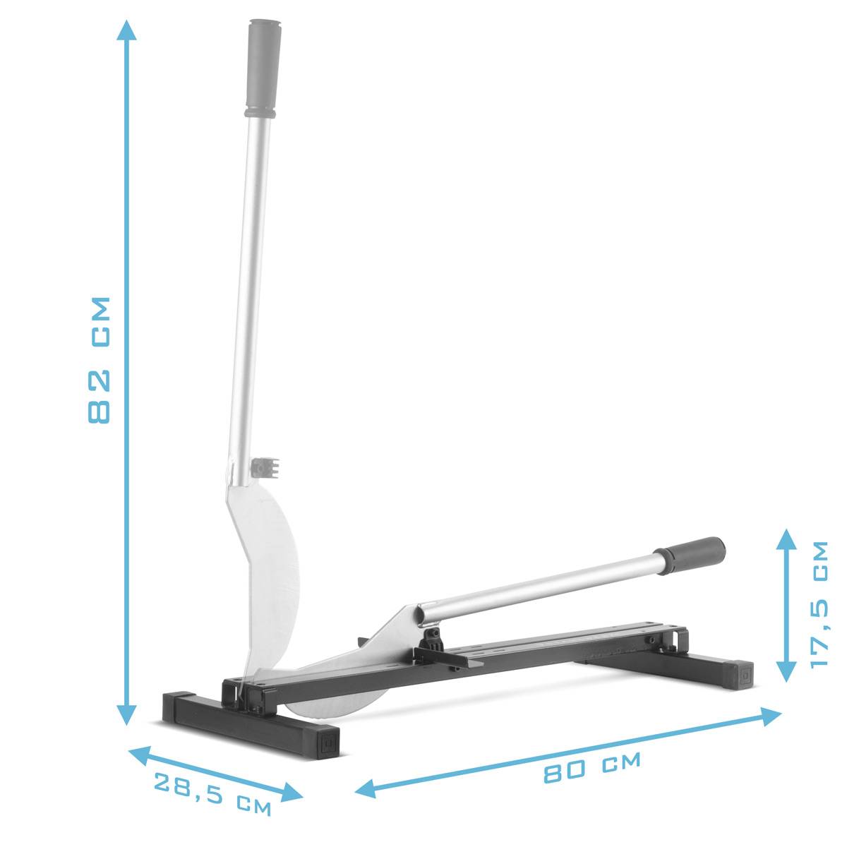 STAHLWERK Laminatschneider/ Vinylschneider/ Laminatcutter 210 mm Schnittbreite