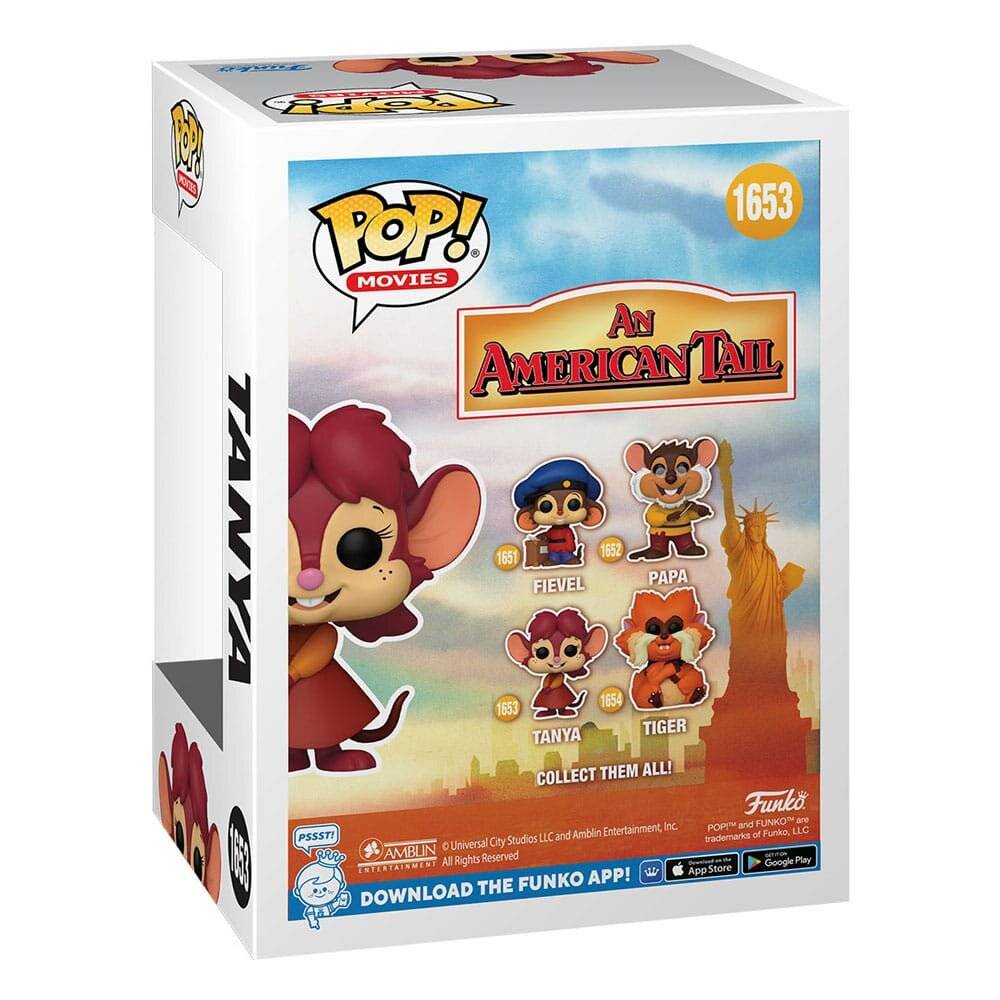 Feivel, der Mauswanderer POP! Movies Vinyl Figur Tanya 9 cm