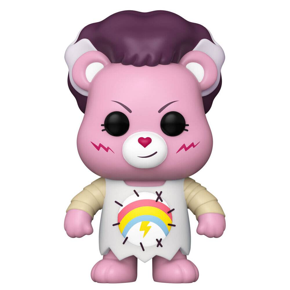 Die Glücksbärchen x Universal Monsters POP! Vinyl Figur Cheer Bear Bride of Frankenstein 9 cm