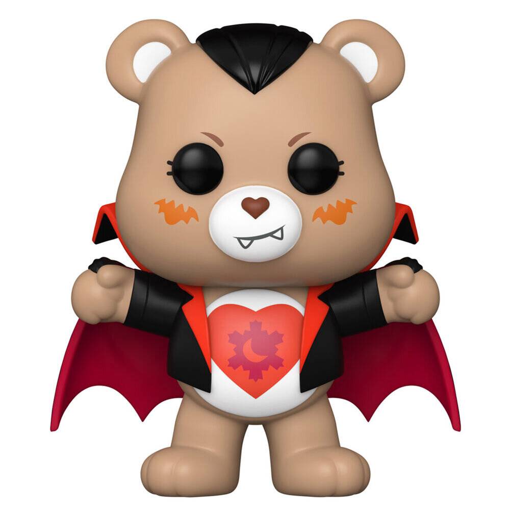 Die Glücksbärchen x Universal Monsters POP! Vinyl Figur Tender Heart Bear as Dracula 9 cm