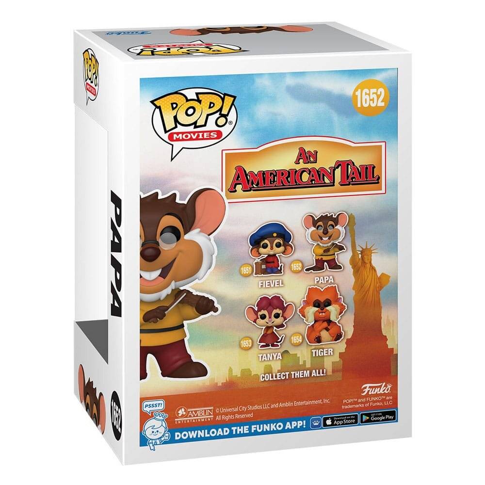 Feivel, der Mauswanderer POP! Movies Vinyl Figur Papa 9 cm