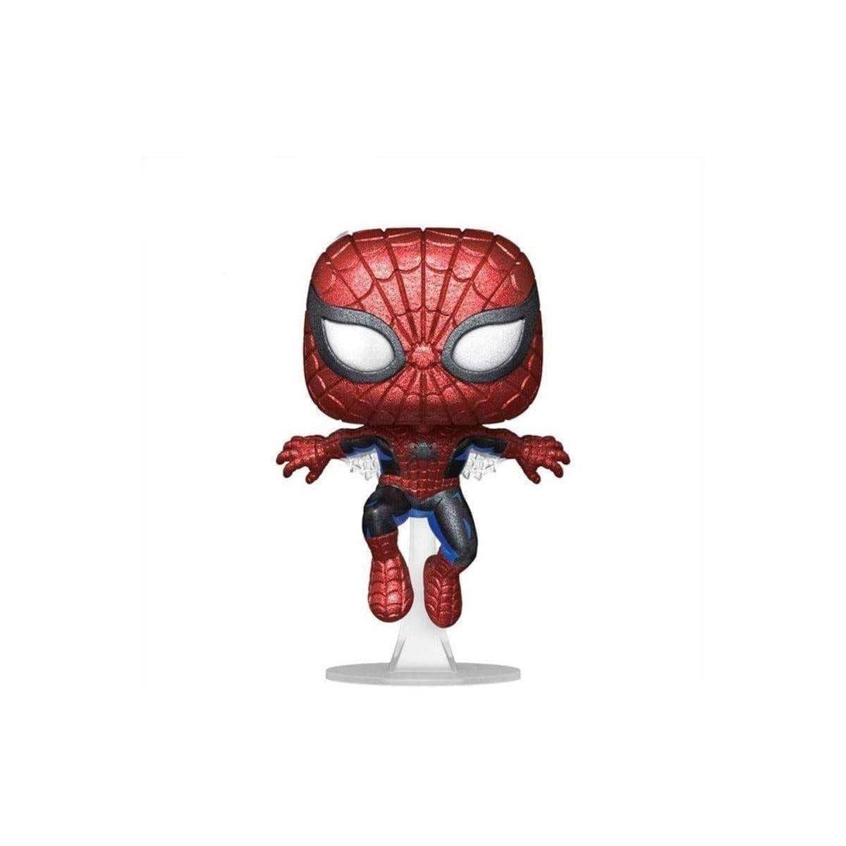 FK68371 - Marvel 80th Anniversary POP! Vinyl Figur Spider-Man(DGLT) 9 cm