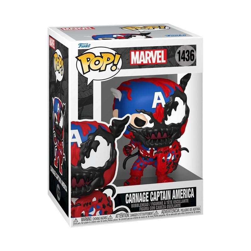 POP Figur Marvel Carnage Captain America