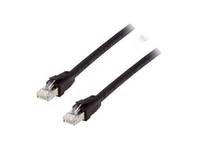 Equip Cat 8.1 S/FTP Patchkabel, 1.0m, Schwarz Multimedia-Technik Cat8 Kabel