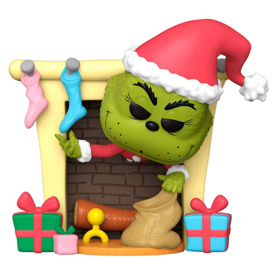 POP Figur Deluxe Der Grinch mit Tasche