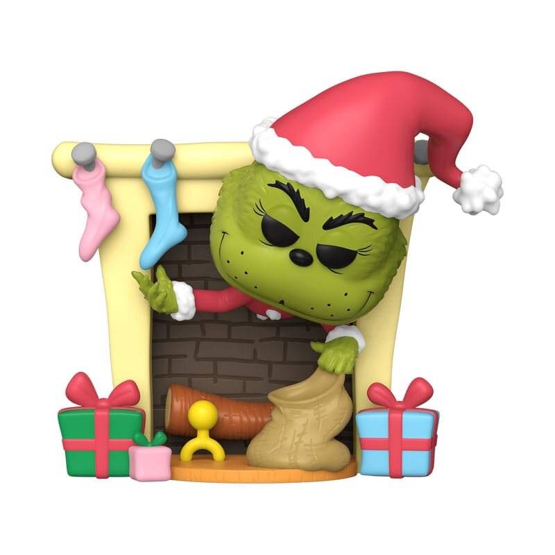 POP Figur Deluxe Der Grinch mit Tasche