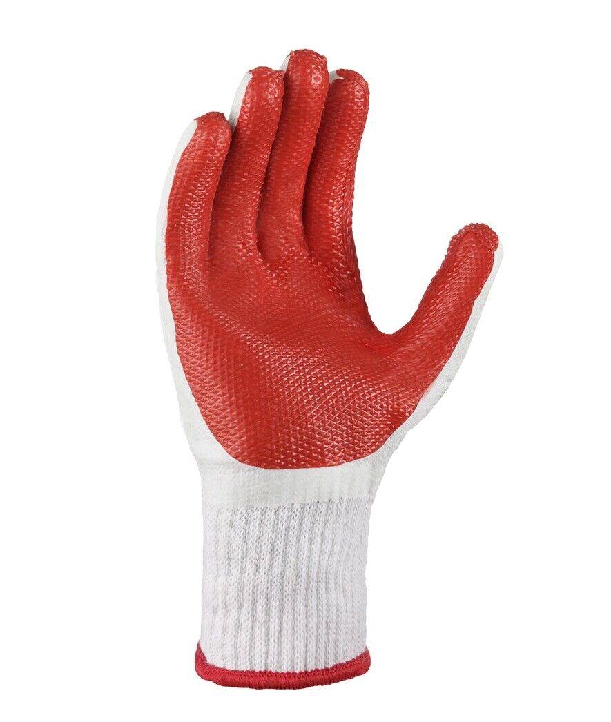 2205 texxor Arbeitshandschuh Strickbund rot latex beschichtet 120 Paar Gr 10