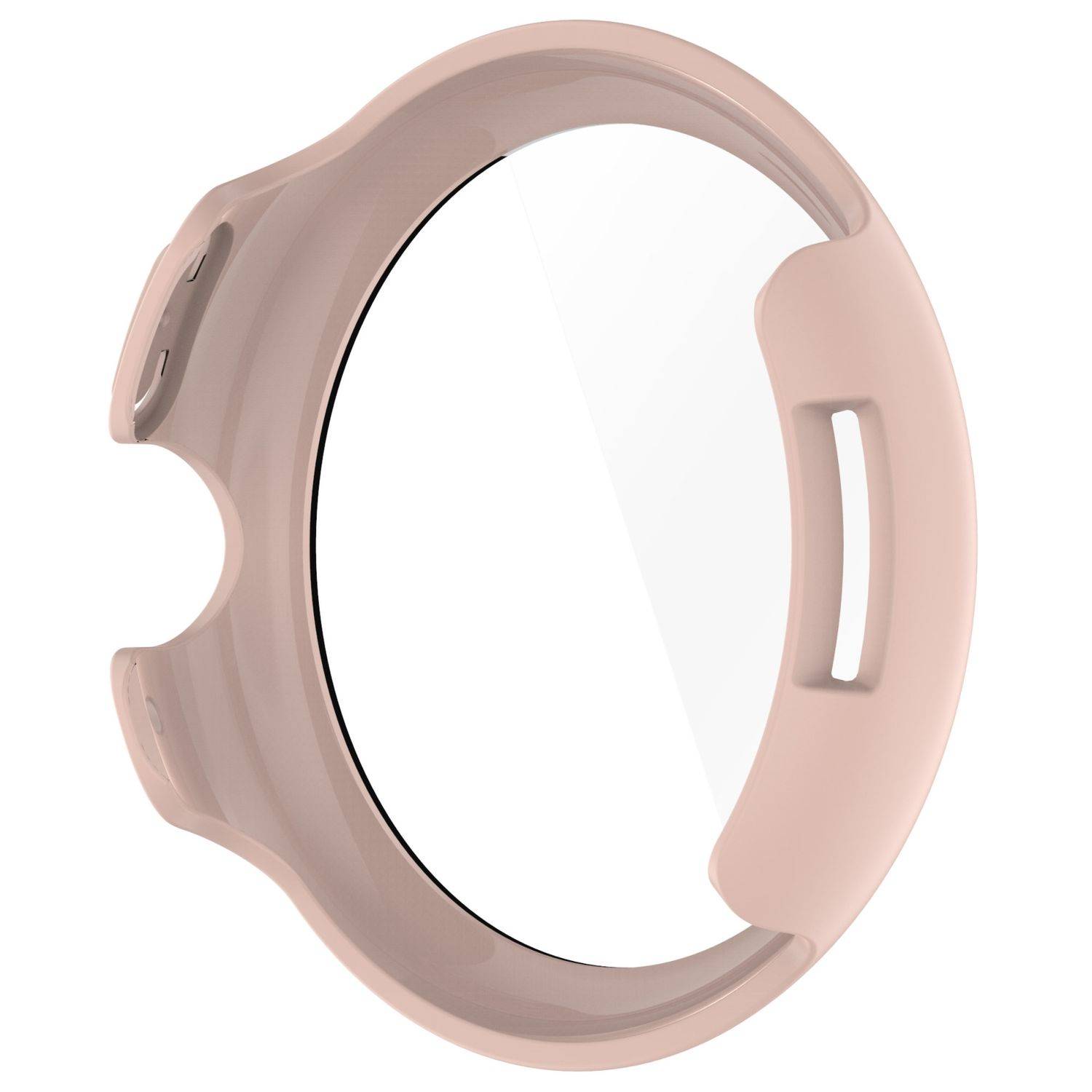 Für Google Pixel Watch 3 41mm / 2 / 1 PC Hülle + H9 Hart Glas Pink