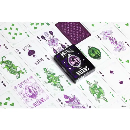 Bicycle® Kartendeck - Disney Villains (lila) Kartenspiel Spielkarten Pokerkarten Bicycle® Kartendeck - Disney Villains (lila) Kartenspiel Spielkarten Pokerkarten