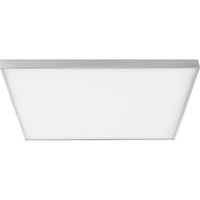 LED Aufbauleuchte satiniert quadratisch Deckenpanel nickel-matt Deckenleuchte Aufbaulampe Modern, Metall, 24W 1970Lm warmweiß, LxBxH 30x30x5,5 cm LED Aufbauleuchte satiniert quadratisch Deckenpanel nickel-matt Deckenleuchte Aufbaulampe Modern, Metall, 24W 1970Lm warmweiß, LxBxH 30x30x5,5 cm