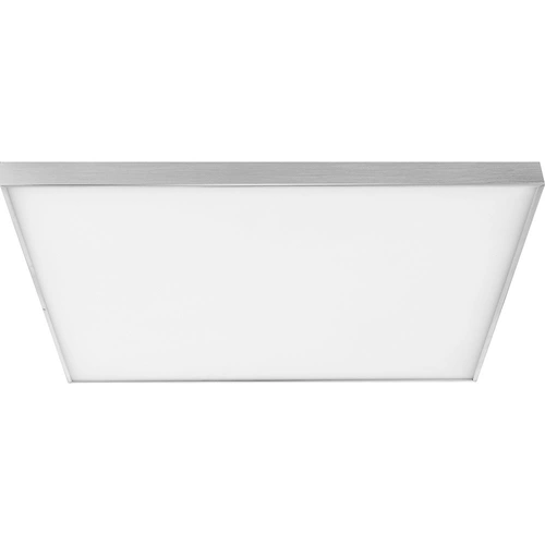 LED Aufbauleuchte satiniert quadratisch Deckenpanel nickel-matt Deckenleuchte Aufbaulampe Modern, Metall, 24W 1970Lm warmweiß, LxBxH 30x30x5,5 cm LED Aufbauleuchte satiniert quadratisch Deckenpanel nickel-matt Deckenleuchte Aufbaulampe Modern, Metall, 24W 1970Lm warmweiß, LxBxH 30x30x5,5 cm