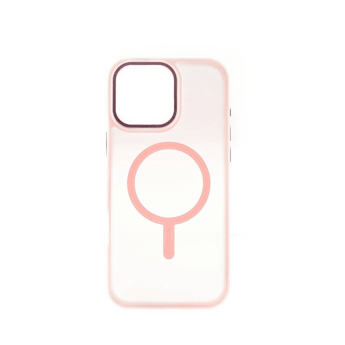 MagSafe Smartphone Hülle Bumper - Matte Oberfläche für eleganten Schutz iPhone 16 Pro Max Rosa