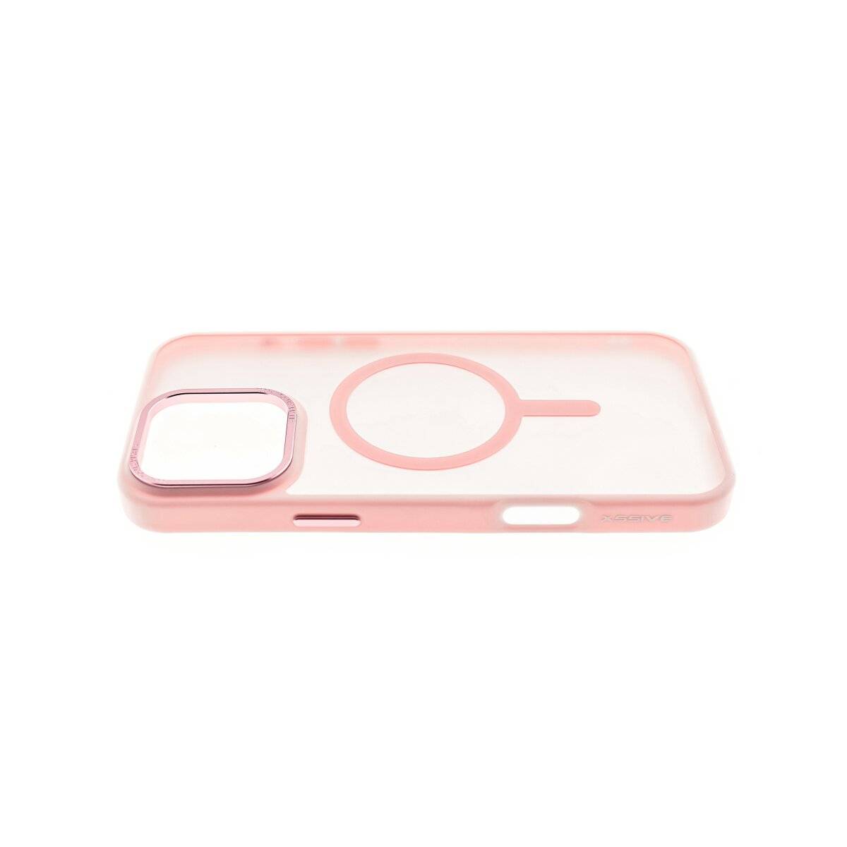 MagSafe Smartphone Hülle Bumper - Matte Oberfläche für eleganten Schutz iPhone 16 Pro Max Rosa