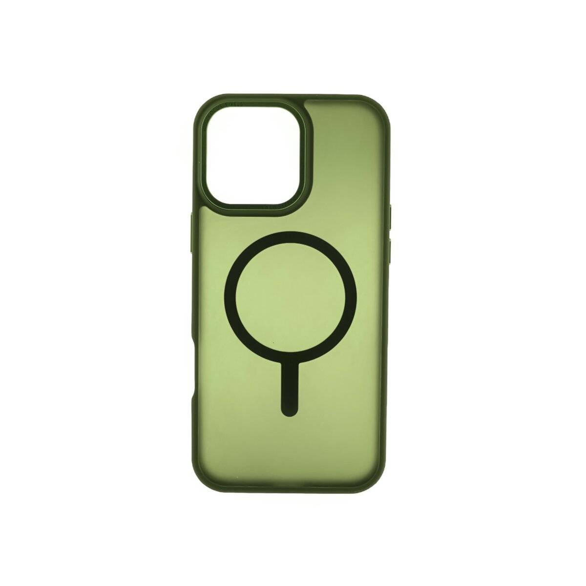 MagSafe Smartphone Hülle Bumper - Matte Oberfläche für eleganten Schutz iPhone 16 Pro Max Grün