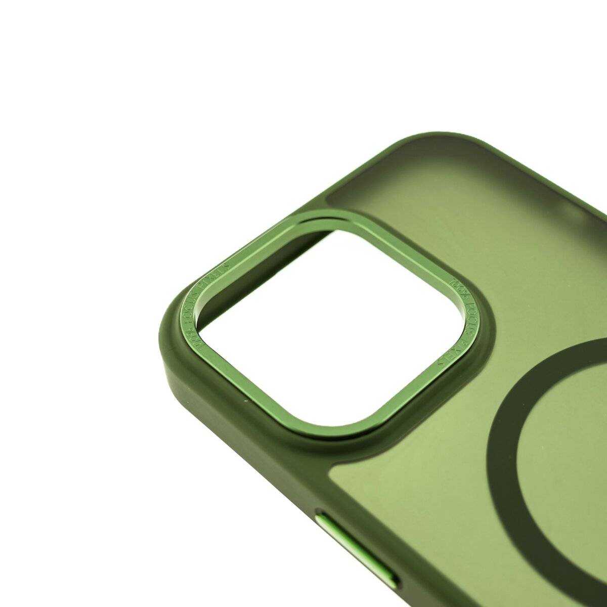 MagSafe Smartphone Hülle Bumper - Matte Oberfläche für eleganten Schutz iPhone 16 Pro Max Grün