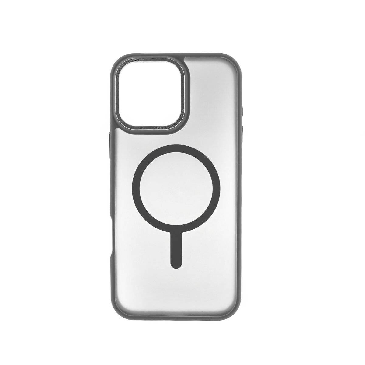 MagSafe Smartphone Hülle Bumper - Matte Oberfläche für eleganten Schutz iPhone 16 Grau