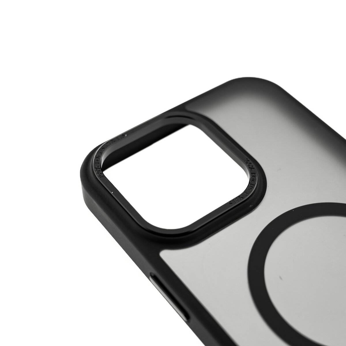 MagSafe Smartphone Hülle Bumper - Matte Oberfläche für eleganten Schutz iPhone 16 Schwarz