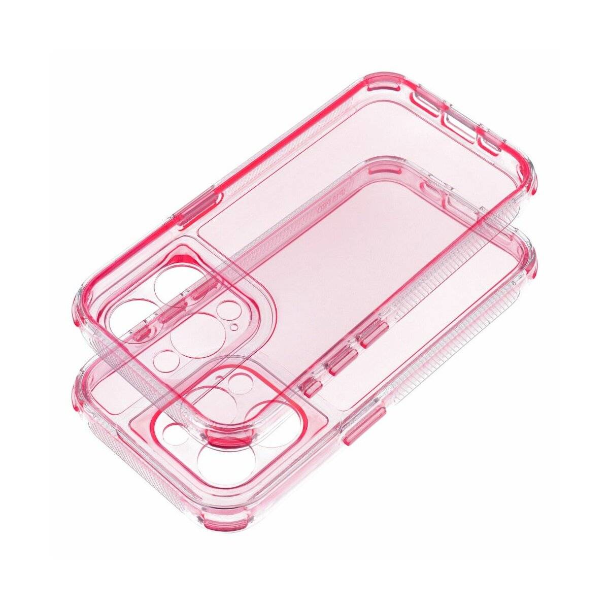 Matrix Clear Case Handyhülle kompatibel mit iPhone 16 Pro Max Pink