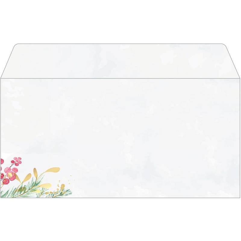 sigel Weihnachts-Motiv-Umschlag "Christmas Magic Watercolor"