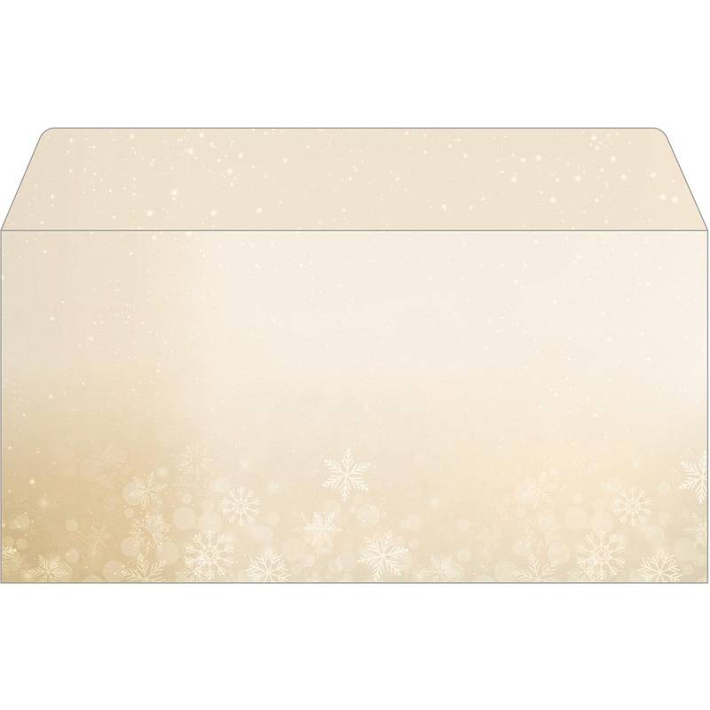 sigel Weihnachts-Motiv-Umschlag "Golden Christmas Night"