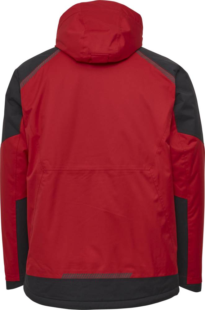 ELKA Working Xtreme Winterjacke mit Stretch THERMOJACKE 186100 Größe: 5XL Rot/Schwarz