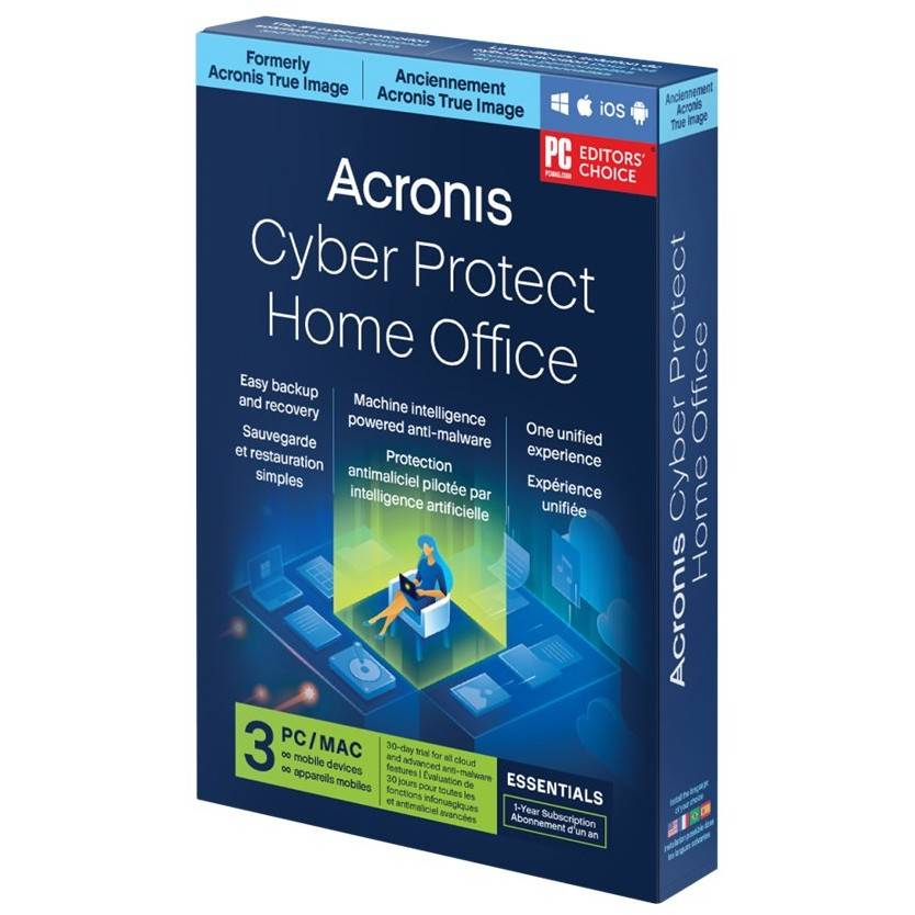 Acronis True Image Essentials - 1 Computer - 3 year subscription - ESD-DownloadESD Software