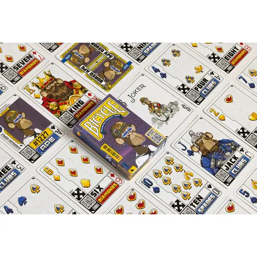 Bicycle® Kartendeck - Bored Ape Special Edition Kartenspiel Spielkarten Pokerkarten Bicycle® Kartendeck - Bored Ape Special Edition Kartenspiel Spielkarten Pokerkarten
