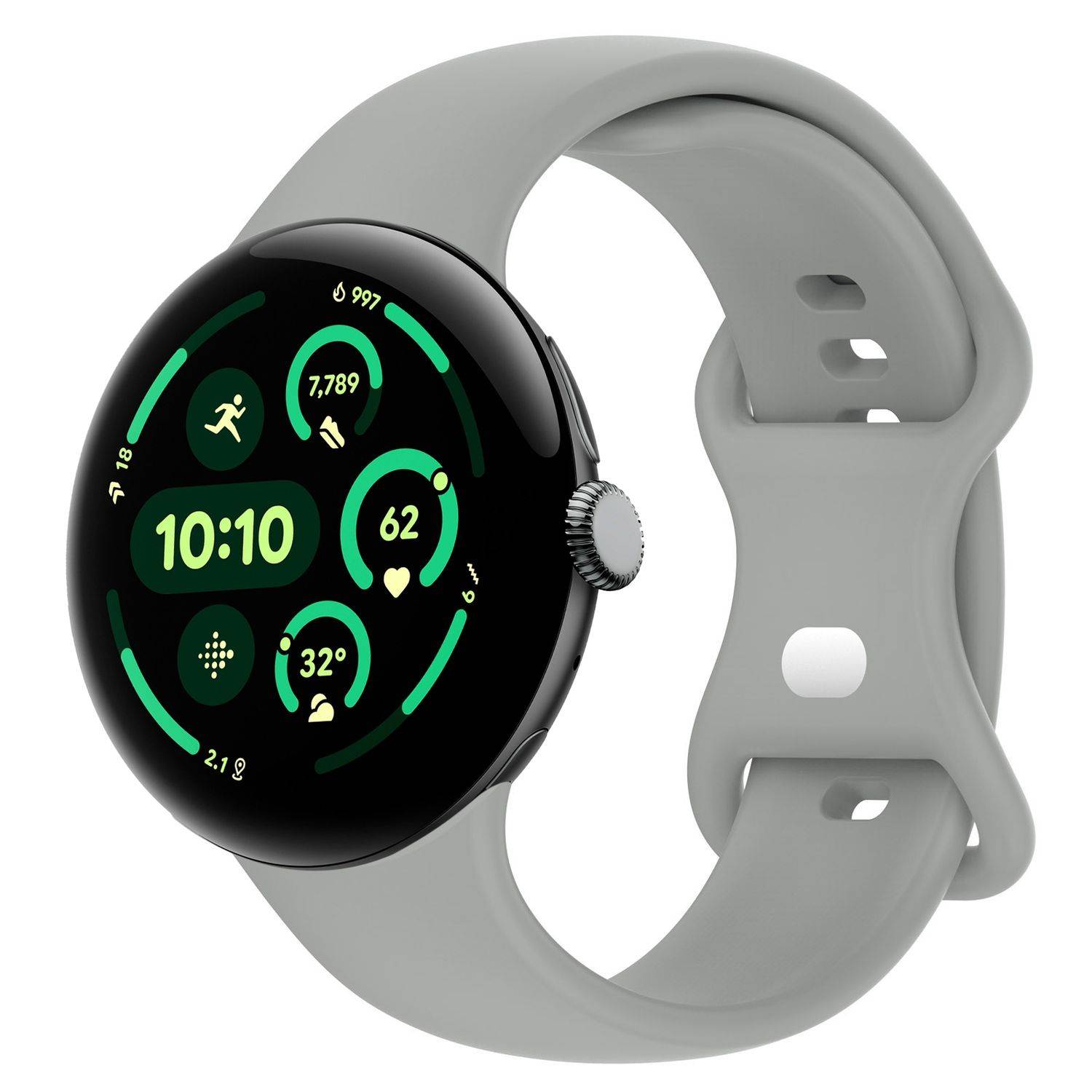 Smartwatch Armband für Google Pixel Watch 5 / 4 / 3 45mm Butterfly-Schnalle