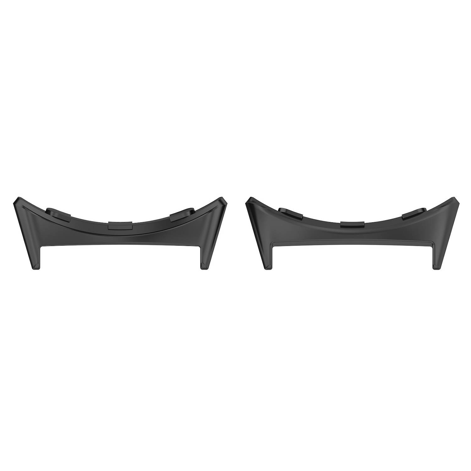 Für Google Pixel Watch 3 45mm 1 Paar Arm Band Verbindungsstück Schwarz