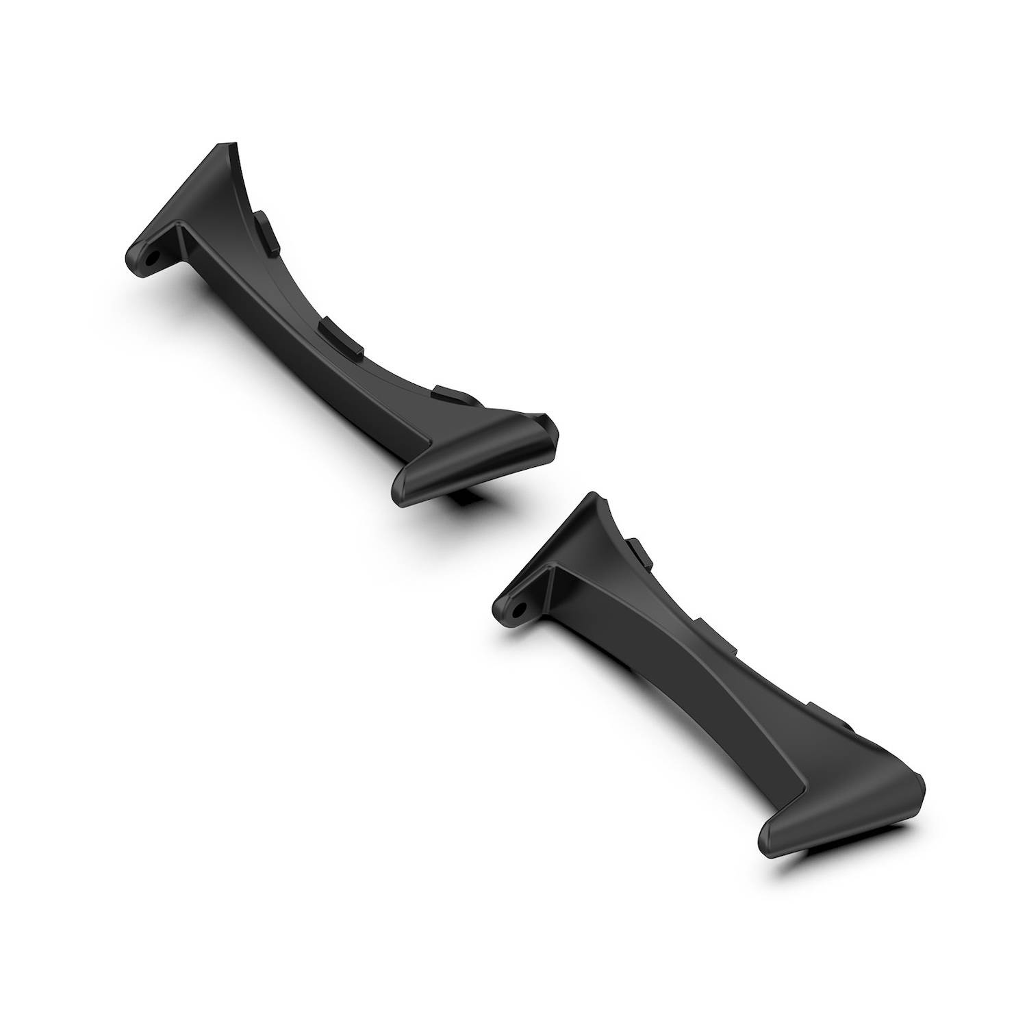 Für Google Pixel Watch 3 45mm 1 Paar Arm Band Verbindungsstück Schwarz