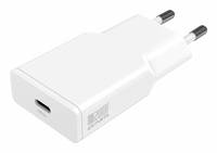 4smarts Netzteil - GaN, schlank - 20 Watt - 3 A - PD/PPS (USB-C)weiß - mit