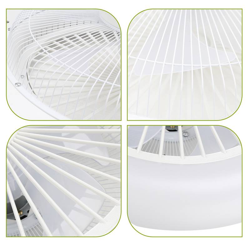 80W Deckenventilator mit Beleuchtung und Fernbedienung Fan 3 Geschwindigkeiten