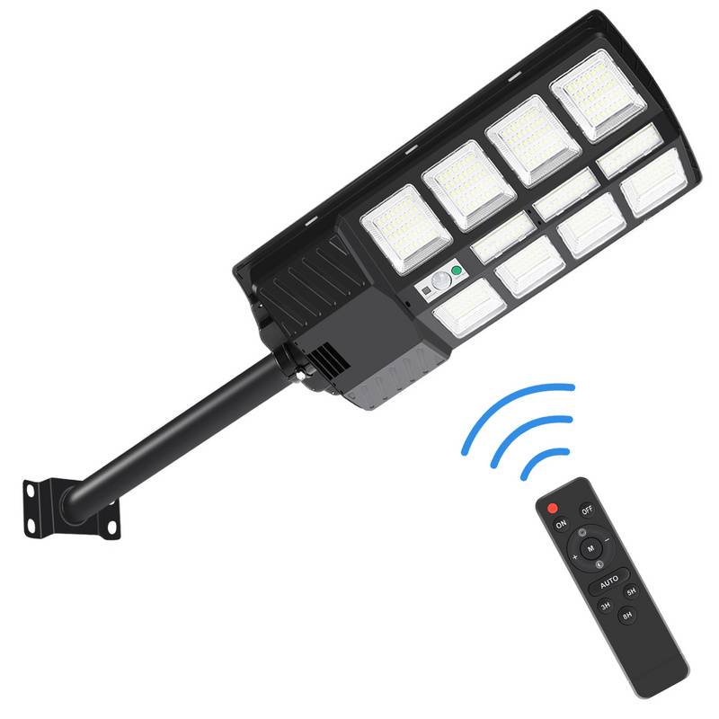 5X 400W Straßenlaterne Wandleuchte Solar mit Bewegungsmelder Straßenlampe LED