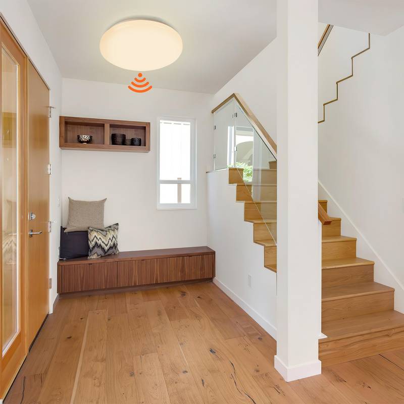 12W LED Deckenleuchte mit Bewegungsmelder Küchenleuchte Wohnraumleuchte Sensor