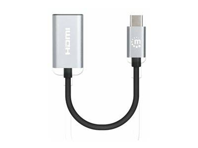 Manhattan - Videoadapter - 24 pin USB-C männlich zu HDMI weiblich