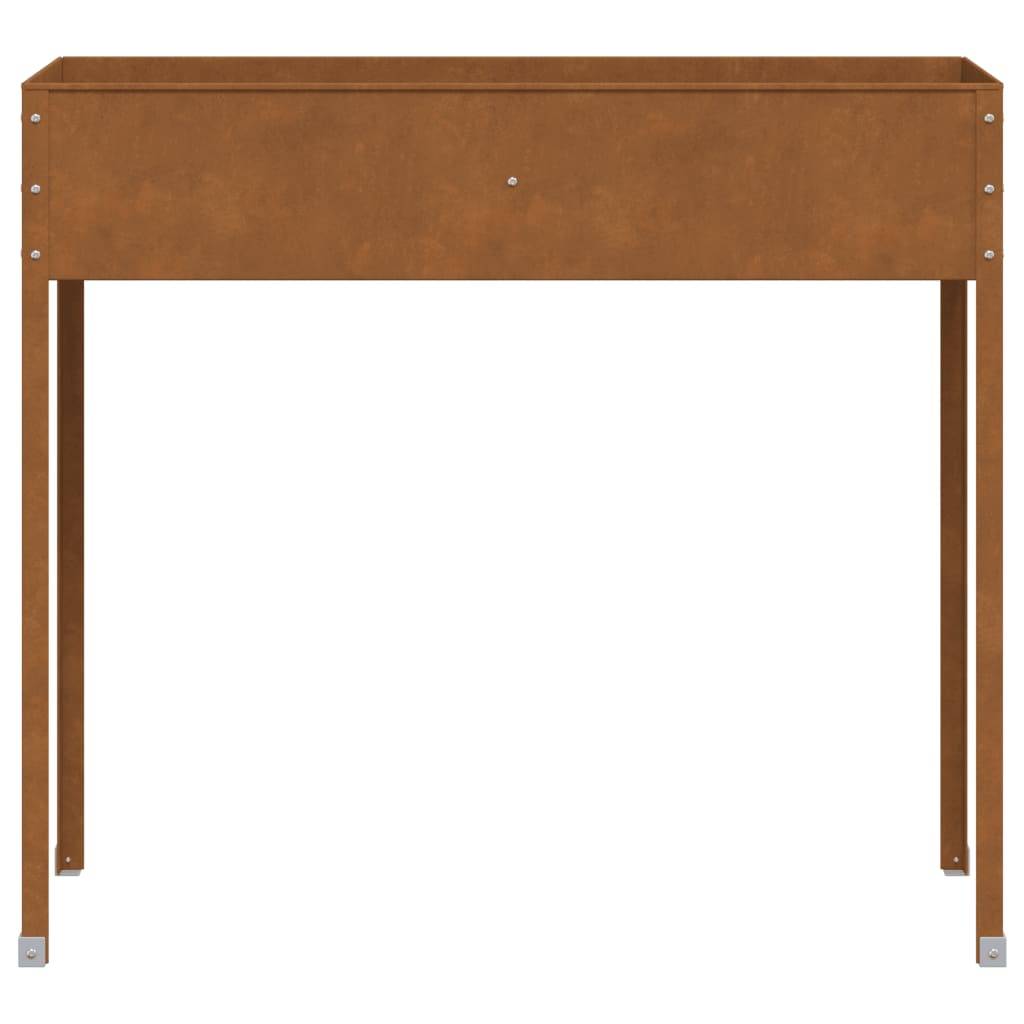 vidaXL Pflanzkübel 100,5x40,5x90 cm Cortenstahl