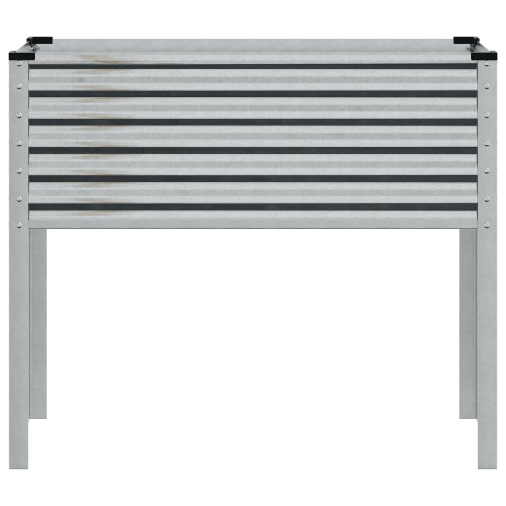 vidaXL Pflanzkübel 100x41x90 cm Verzinkter Stahl